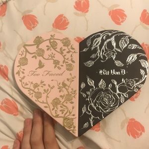 Too Faced and Kat Von D eyeshadow palette